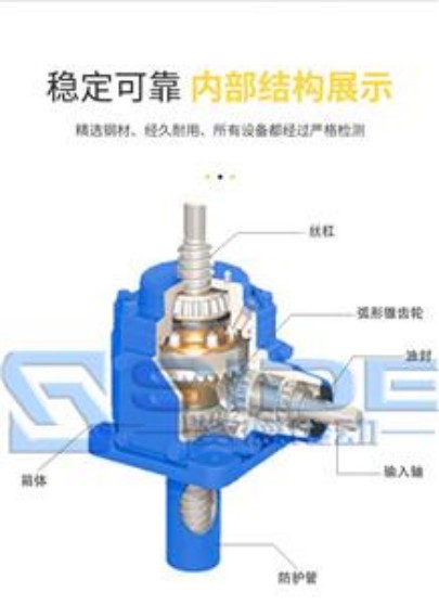 TP涡轮丝杆升降机的锁定系